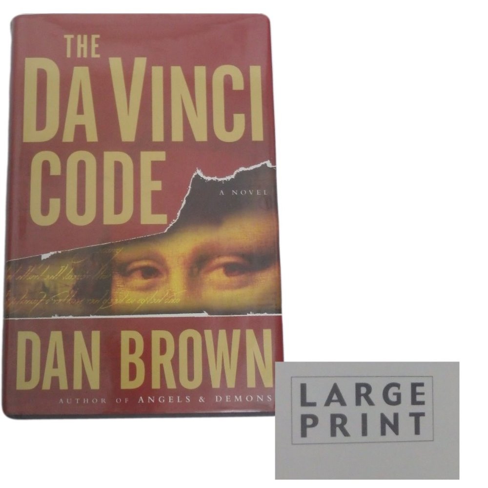 The Da Vinci Code LARGE PRINT Edition Hardcover